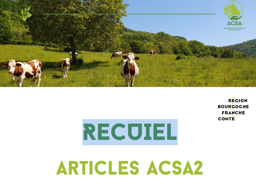 Recueil articles ACSA 2