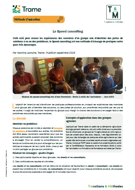 Le Speed consulting
