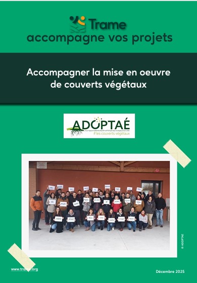 Accompagner la mise en œuvre de couverts végétaux