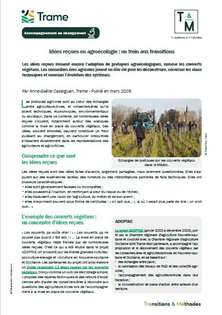 Idées reçues en agroécologie un frein aux transitions