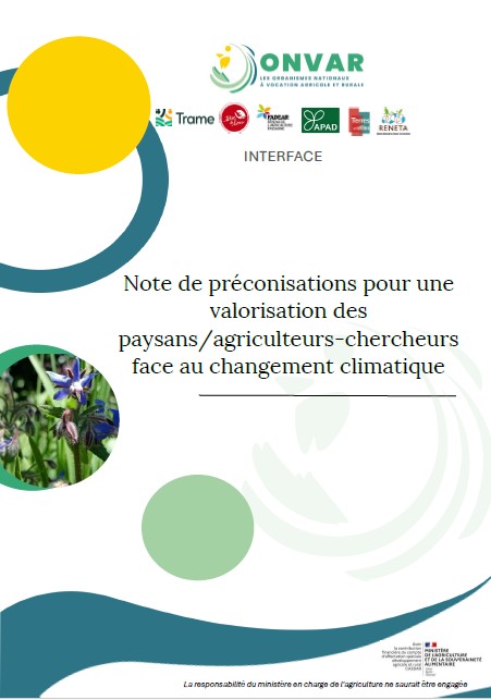 Note de préconisation pour une valorisation des paysans/agriculteurs-chercheurs