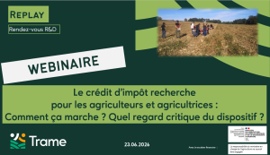 Webinaire rendez-vous R&D